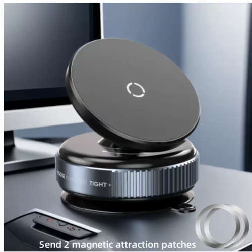 حامل موبايل مغناطيسي للسيارة - تثبيت قوي مع امتصاص الصدمات